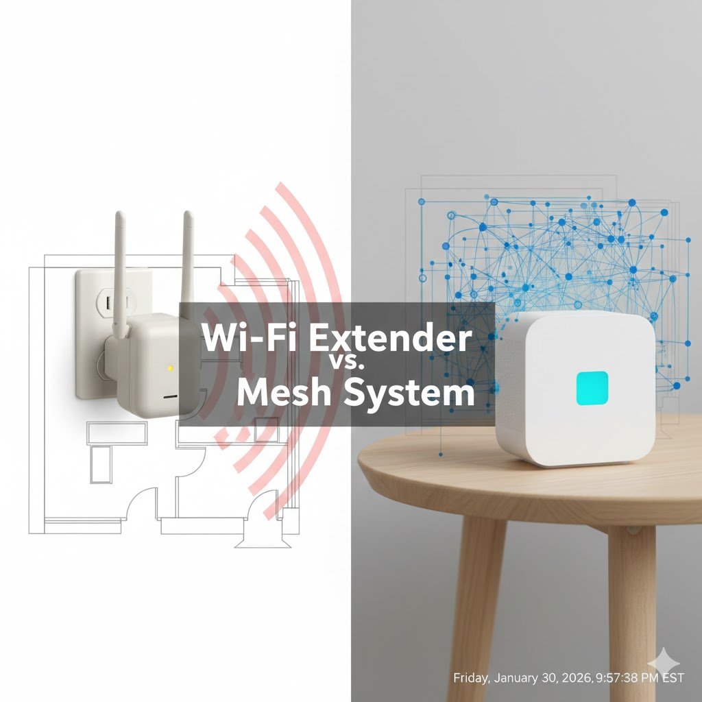 Extender Vs Mesh