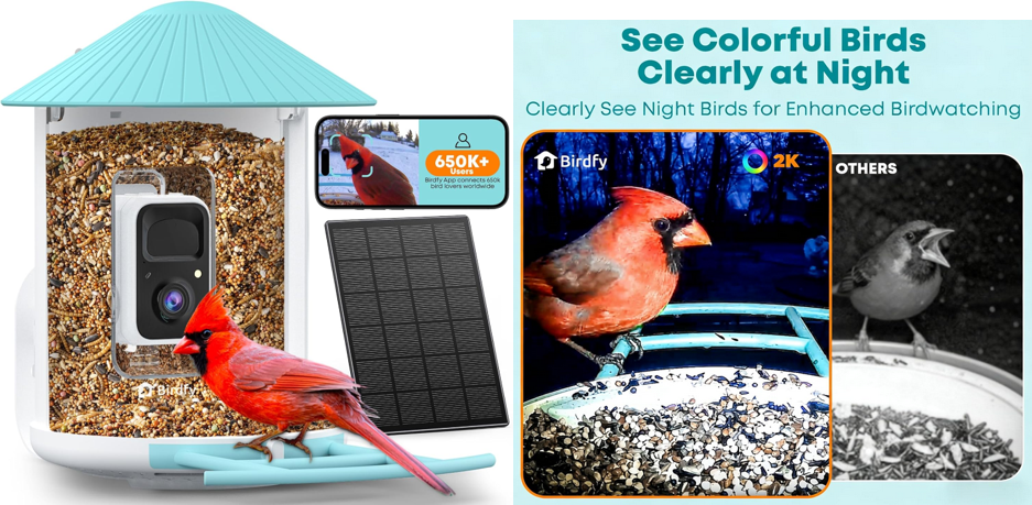 NETVUE by Birdfy Smart Bird Feeder